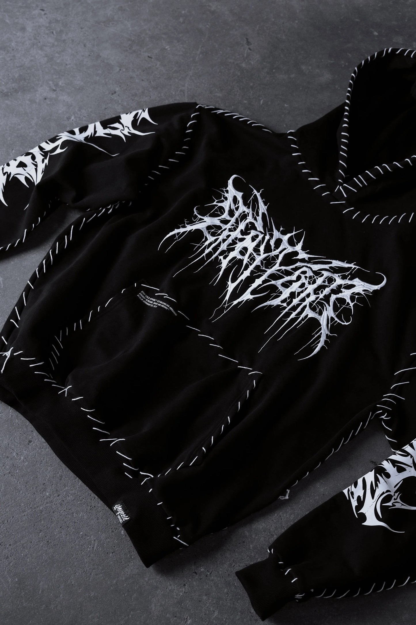 Gothic Woven Hoodie